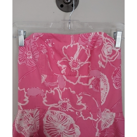 Lilly Pulitzer Blossom Dress in Hotty Pink Dahlia - Picture 6 of 10